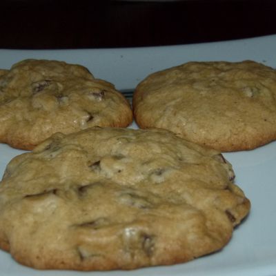 cookies aux pépites de chocolat ou praline rose