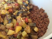 Hachis parmentier aux légumes