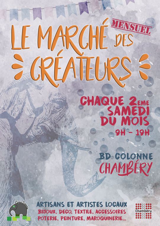 Ce samedi 8 juin, marché à Chambery..