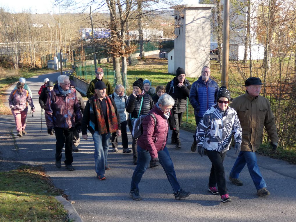 Balade hebdomadaire du Capsc le long de la Moselle