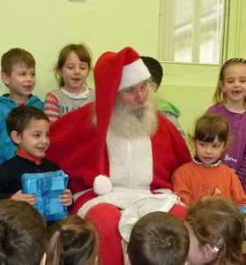 Le Père Noël dans le canton