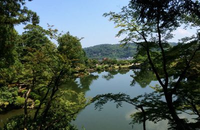 Jardin traditionnel à Kanazawa 