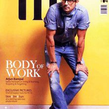 Arjun Rampal fait la couverture de M magazine (Avril.11)