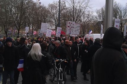 La Marche Républicaine de Metz le 30 novembre 2013