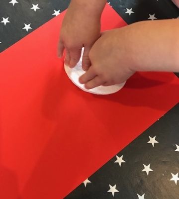 Des bonhommes de neige en coton