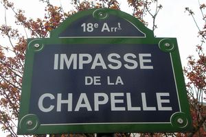 Soirée impasse de La Chapelle ce samedi 13 octobre 2012