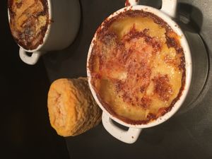 Gratin au fromage de Langres