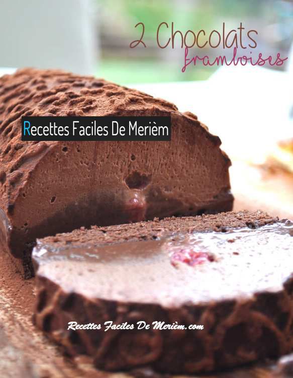 overblog Buche Chocolat Framboises