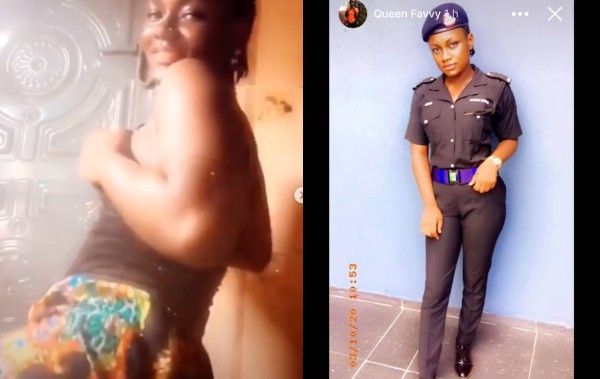 Une belle policière nigériane déclenche une tempête (vidéo / photos)