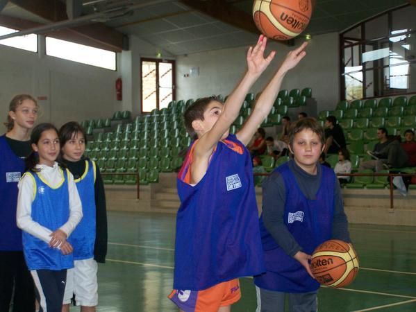 Traditionnelle fête du basket, toujours dans la bonne humeur !