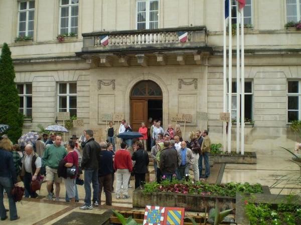 Photos du rassemblement du 31 mai 2008 contre les augmentations des 4 taxes à Montbard.