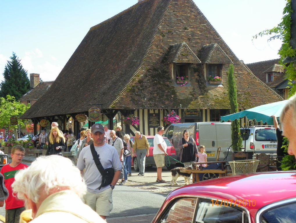 Vous irez tour à tour à  Beaumont en Auge, à Cambrener, à Beuvron en Auge,à Bonneville la Louvet et pour finir à Pont L'Evêque....