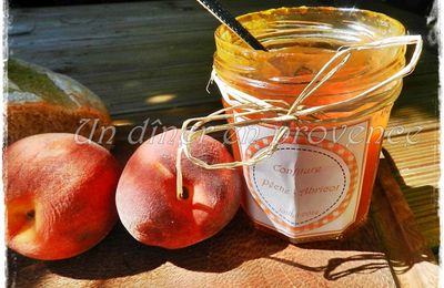 Confiture pêches, abricots & vanille