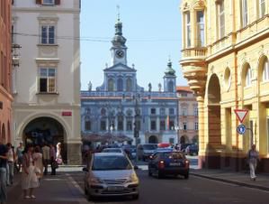 České Budějovice, Budweis in german, Czeskie Budziejowice in polish