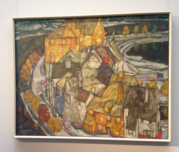 Paysage de Schiele au Leopold-Museum