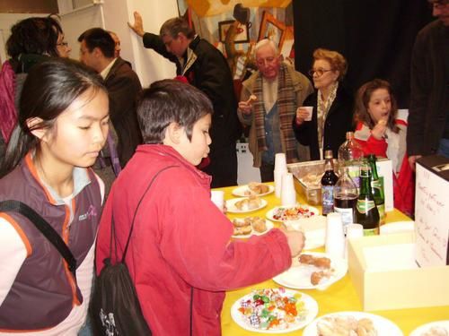 Le 4 mars 09, notre rituel "Goûter Bugnes" en partenariat cette année avec le Centre Musical Massenet 