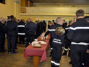 Sainte Barbe des Sapeurs-Pompiers à Algrange en 2014