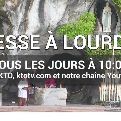  Messe de la Solennité de l'Assomption de la Vierge Marie, à Lourdes