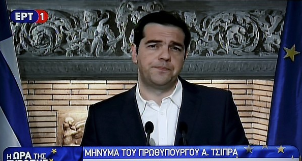 La déclaration d’indépendance de la Grèce 30 JUIN 2015 |  PAR CHRISTIAN SALMON