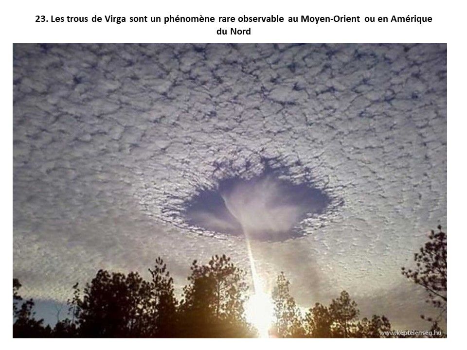 Divers - Phénomènes naturels