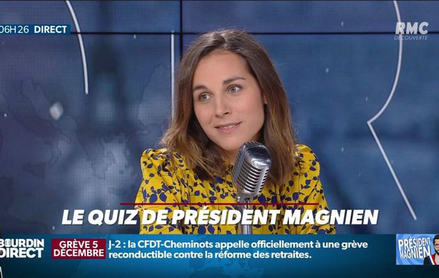 Anaïs Castagna Bourdin Direct RMC Découverte le 03.12.2019