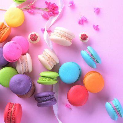 Gourmandises - Macarons - Douceurs - Fleurs - Photographie - Wallpaper - Free