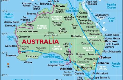 Australie 2014 : Itinéraire