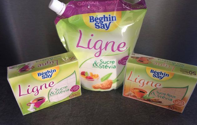 Mon test "Gamme Ligne Sucre et Stévia de Béghin Say"