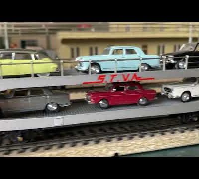 vidéo : Wagon STVA TA 60 porte-autos 