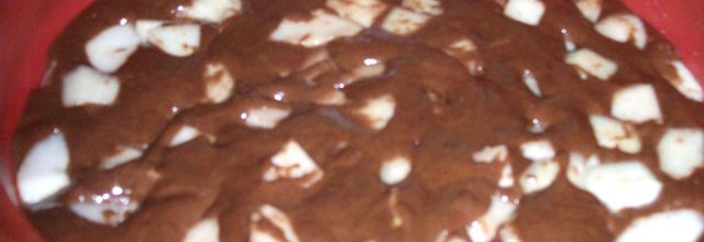 Gâteau poires-chocolat