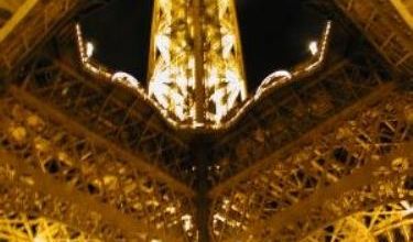 L'intérieur de la Tour Eiffel, Paris