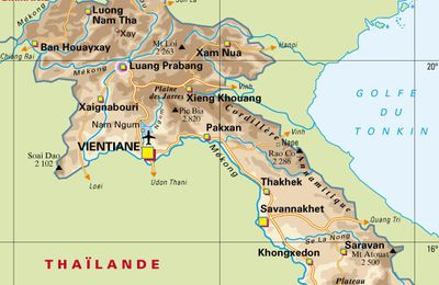 La géographie du Laos en quelques mots