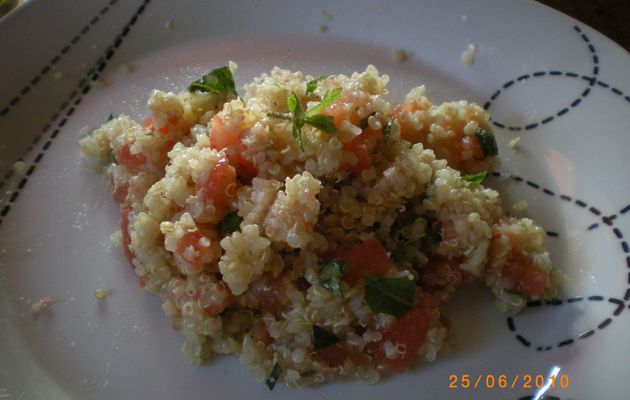 taboulé de quinoa