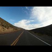 Goldwing Unserbande - on quitte la Death Valley vers Ridgecrest 08