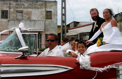 Cuba, La Havane, mariage