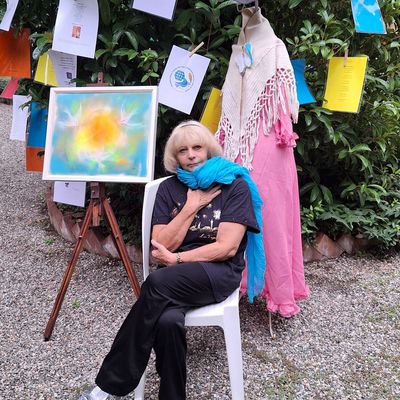 L'artiste Lidia Chiarelli présente une nouvelle installation pour la paix
