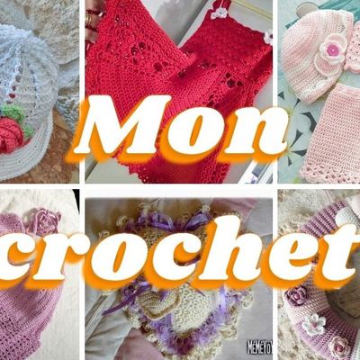 Porte lunettes au crochet