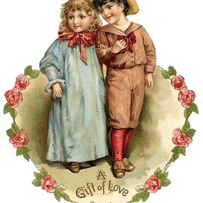 vintage coeurs - love