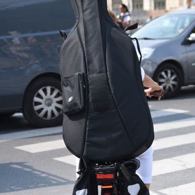 LE GUITARISTE DANS LES EMBOUTEILLAGES DE PARIS