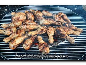 Pilons de poulets au barbecue marinade Buffalo