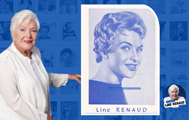 DOCUMENTS: Promo Disque Pathé de Line Renaud en 1957
