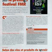 FESTIVAL de MUSIQUE "F M R" du samedi 6 FEVRIER - VILLEPINTE Expositions