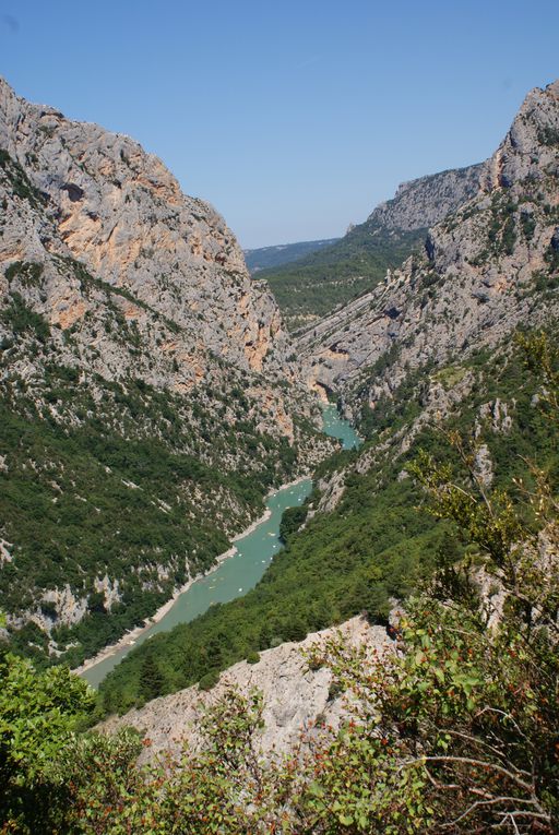 Mes congés 2009 @ Dignes les Bains et ses alentours-
Gorges du Verdon et ceux du Dalluis