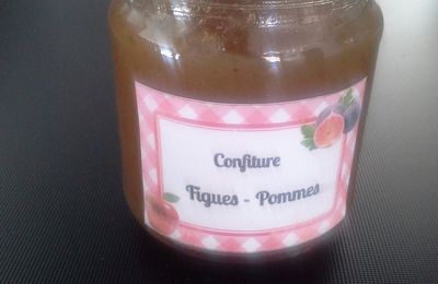 Confiture de figues et pommes au thermomix