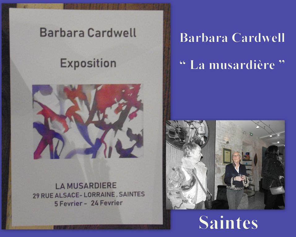 9 février - EREA et Blockhaus allemand. Barbara Cardwell en vernissage. Karine Salmieri en vernissage.