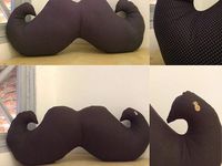 Coussin Moustache