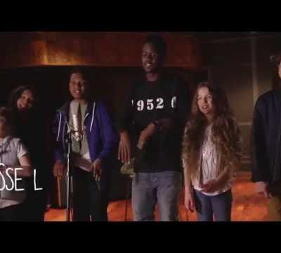 KIDS UNITED - Sur Ma Route feat. Black M (Lyrics video)