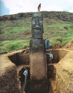 Pagne rosicrucien pour les Géants de l'Île de Pâques?