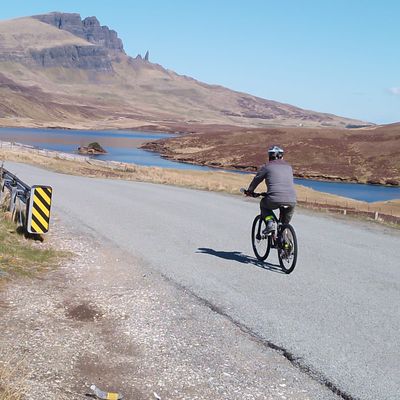 Vélo en Écosse
