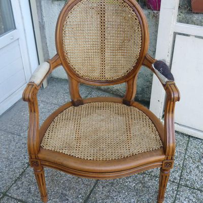 cannage paillage de chaises, fauteuils chez Jadis